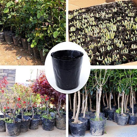 100 bolsas de semillas no tejidas, macetas para plantar, bolsas ...