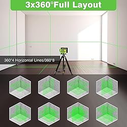 Caymuller Laser Level with Self-leveling-Level