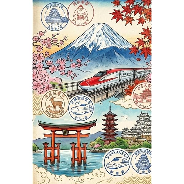 Japan Travel Stamp Book 4