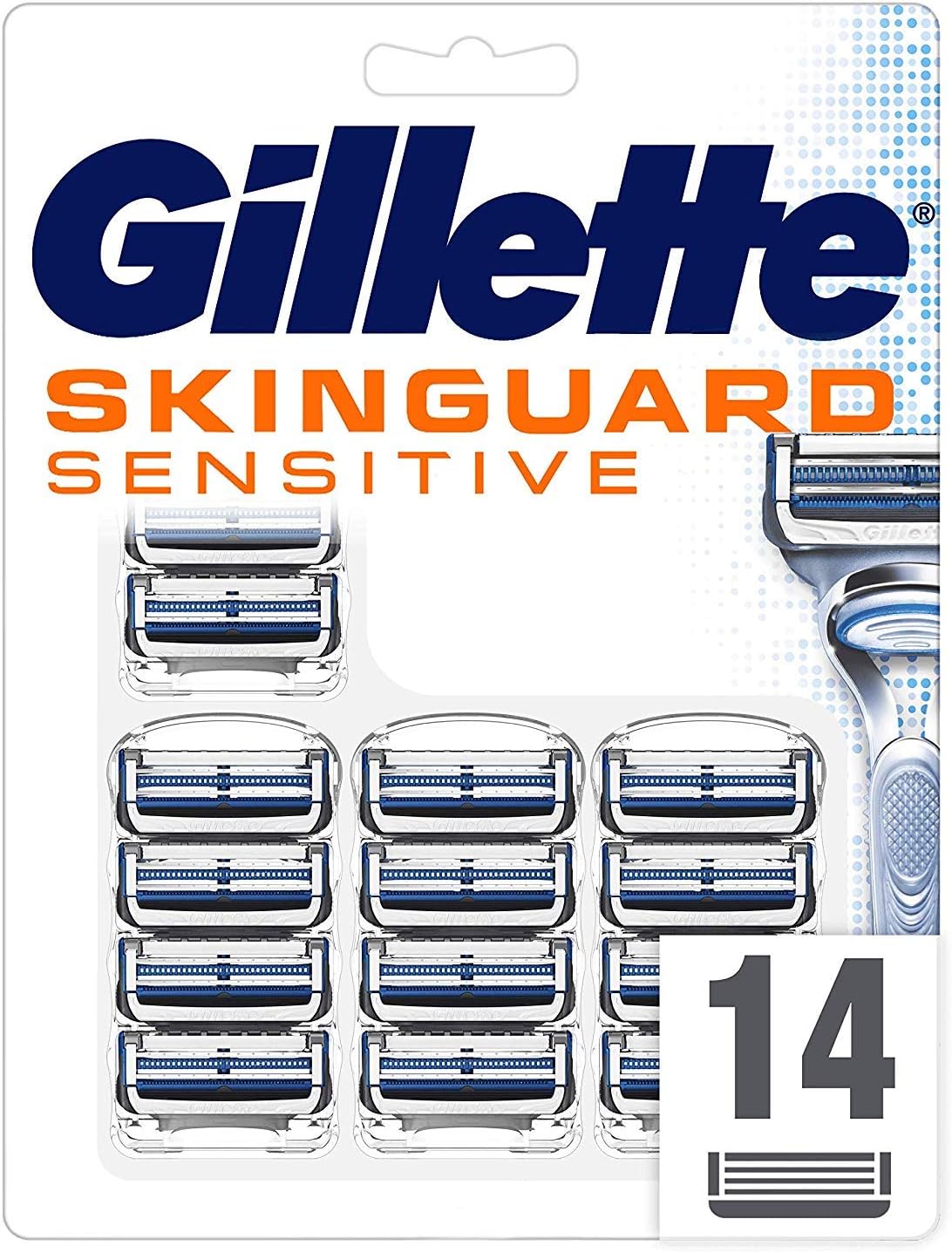 Gillette Skinguard Sensitive Ersatzklingen