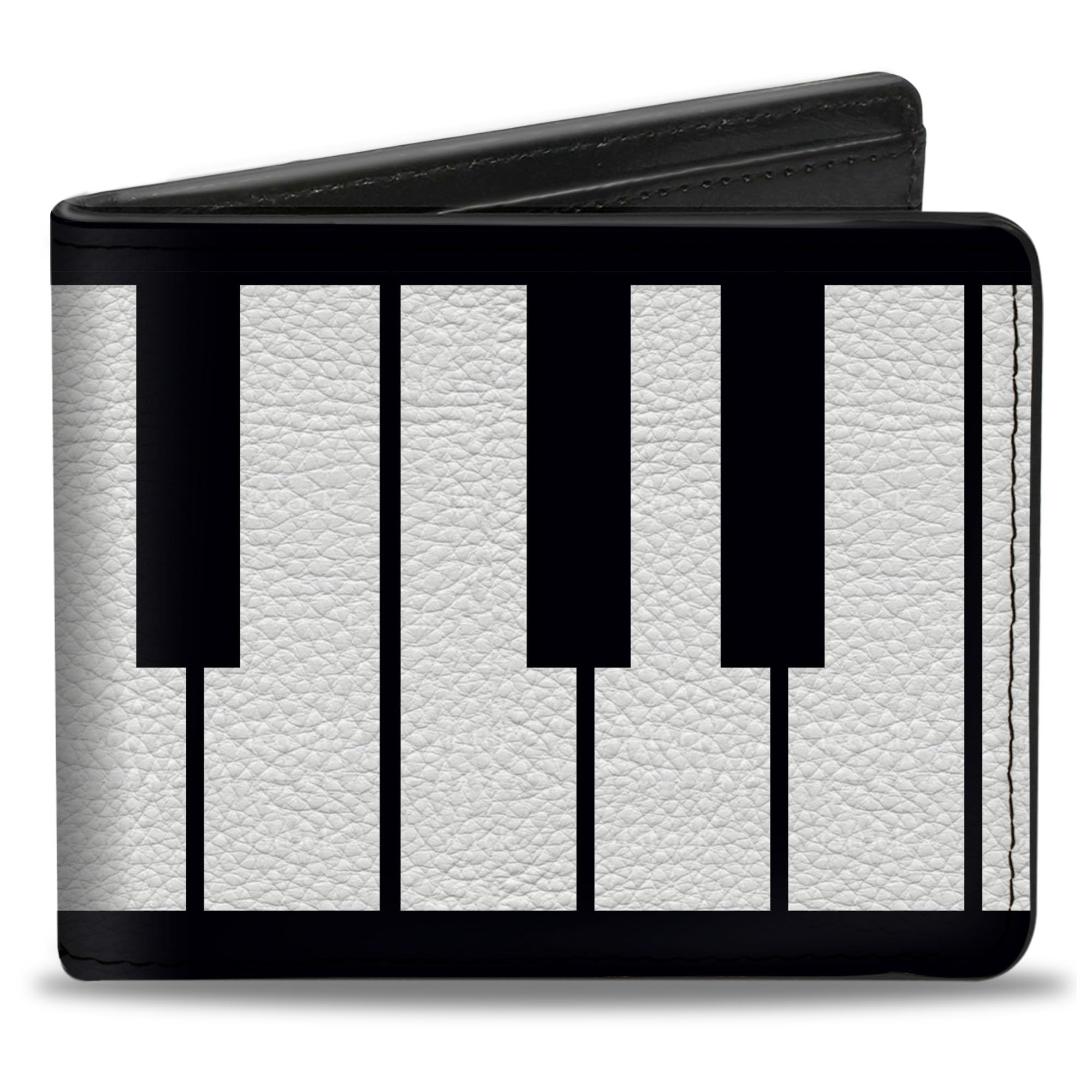 Buckle-Down mens Buckle-down Bifold Piano Bi Fold Wallet, Multicolor, 4.0 x 3.5 UK