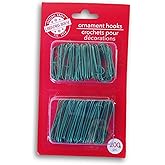 Little Christmas Tree Ornament Hooks - Hanging Hardware for Mini Ornaments - 1.5 Inch - 200 Pieces