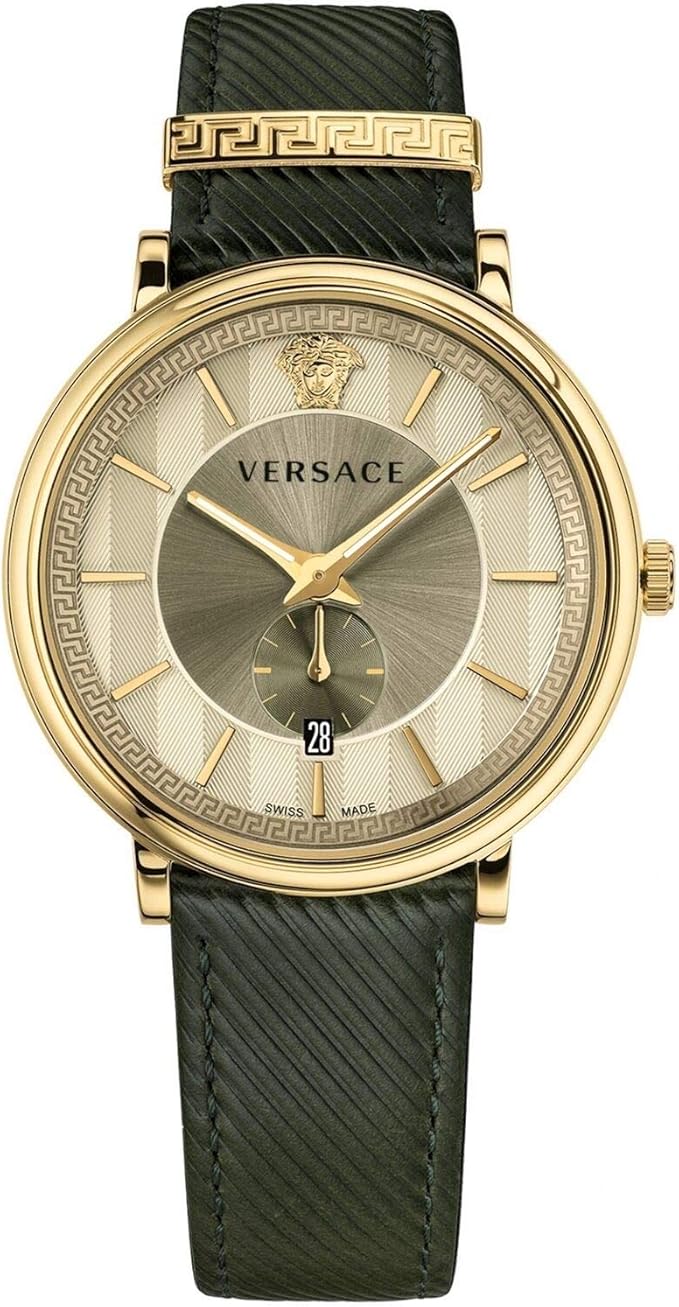 Versace VBQ030017 V-Circle Mens Watch: Amazon.it: Orologi