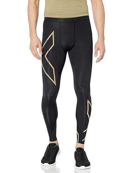 2xu gold compression tights