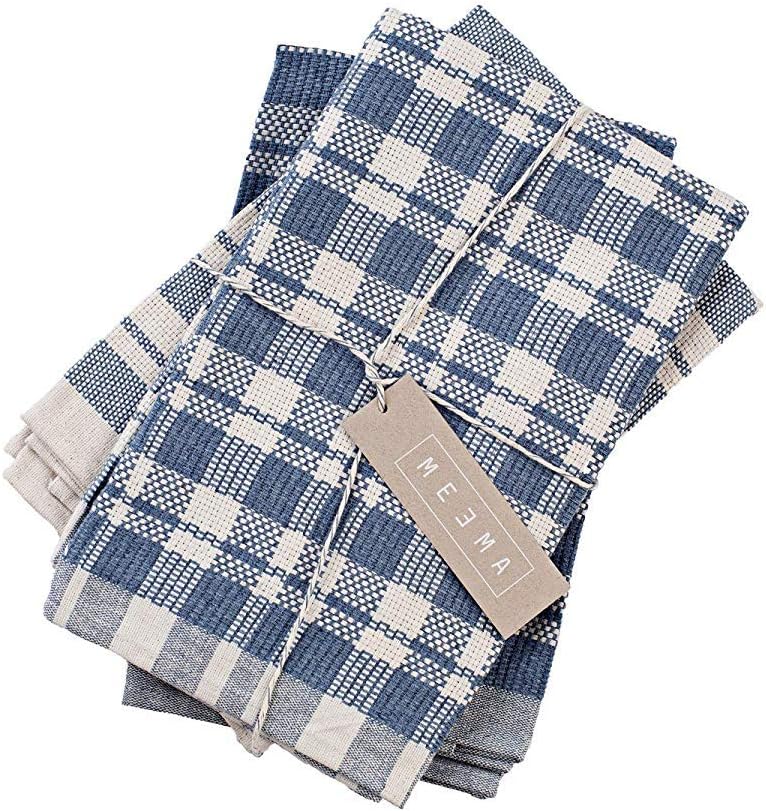 Eco Luxury Cotton Tea Towels 100 EcoFriendly Upcycled Denim Cotton