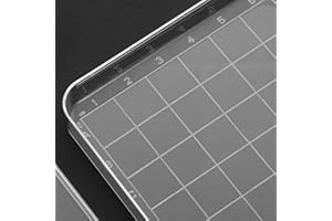 iplusmile 10pcs Petri Dishes Plastic Petri Plate with Lid, 100ML Square Culture Dish for Biological Culture, Ideal for School