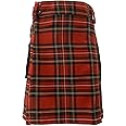 UT Kilts Men's Standard Tartan Utility Kilt, Modern Scottish Kilt for Everyday Wear, Tactical Kilts Adjustable Hip Straps