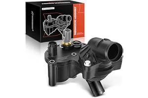 A-Premium - Coolant Thermostat and Housing Assembly with Sensor- Compatible with Ford, Mercury - 4.0L V6 - Explorer, Sport Tr