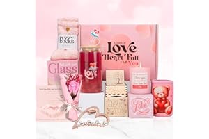 TonJin Gift Baskets for Women, Unique Happy Birthday Gifts for Sister, Mothers Day Christmas Ideas Present Basket, Get Well S