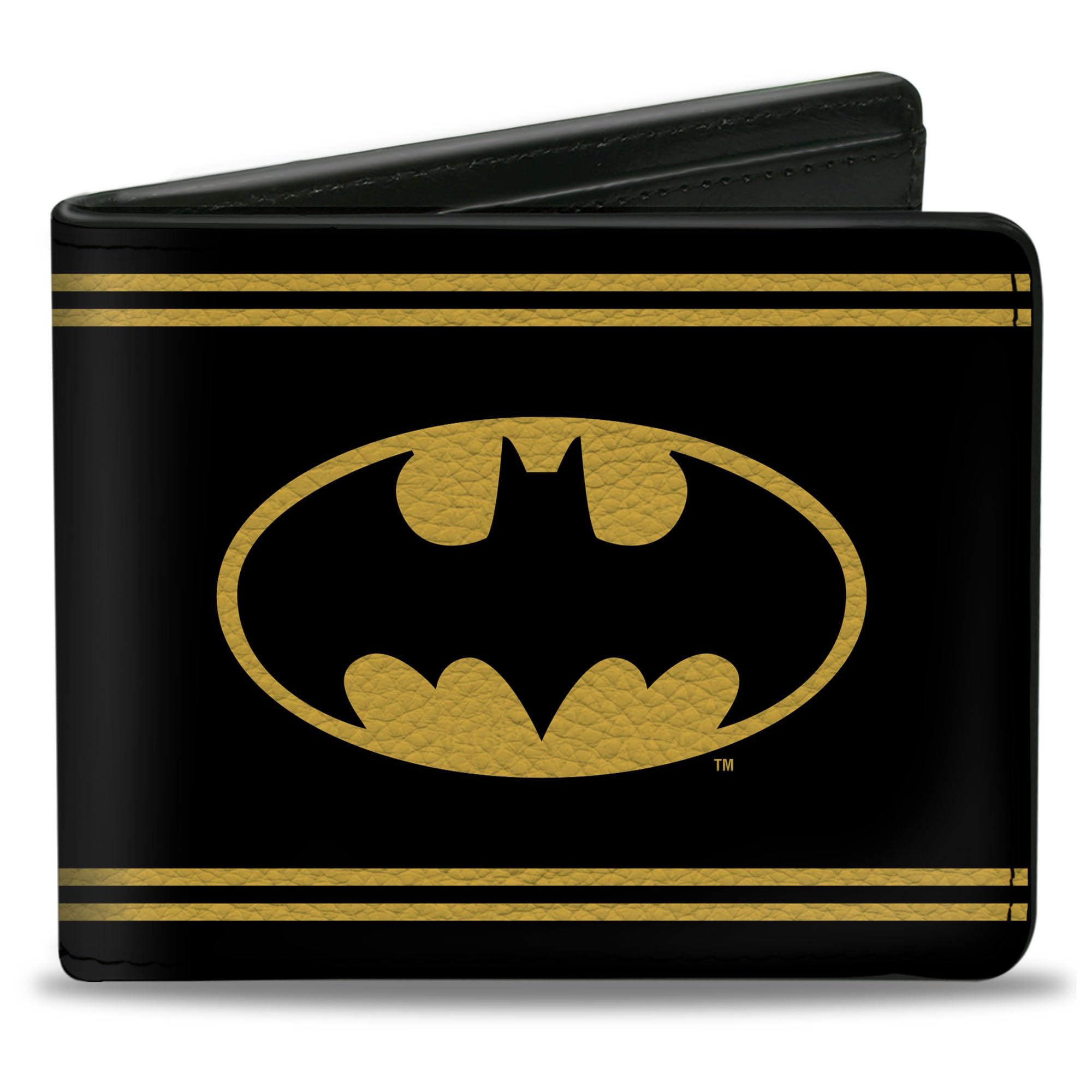 Buckle-Down unisex adults Buckle-down Bifold Batman Bi Fold Wallet, Multicolor, 4.0 x 3.5 UK