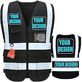 Custom Safety Vest Personalized for Women,Custom vest,Men High Visibility Security …