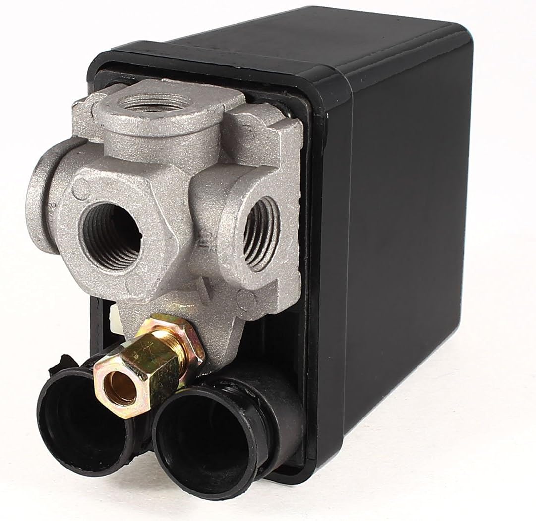thumbnail image 2 of Lefoo 4-Port 3-Phase Air Compressor Pressure Switch – 140-175 PSI, Control Valve, LF18-H4-140-175 2 of 6