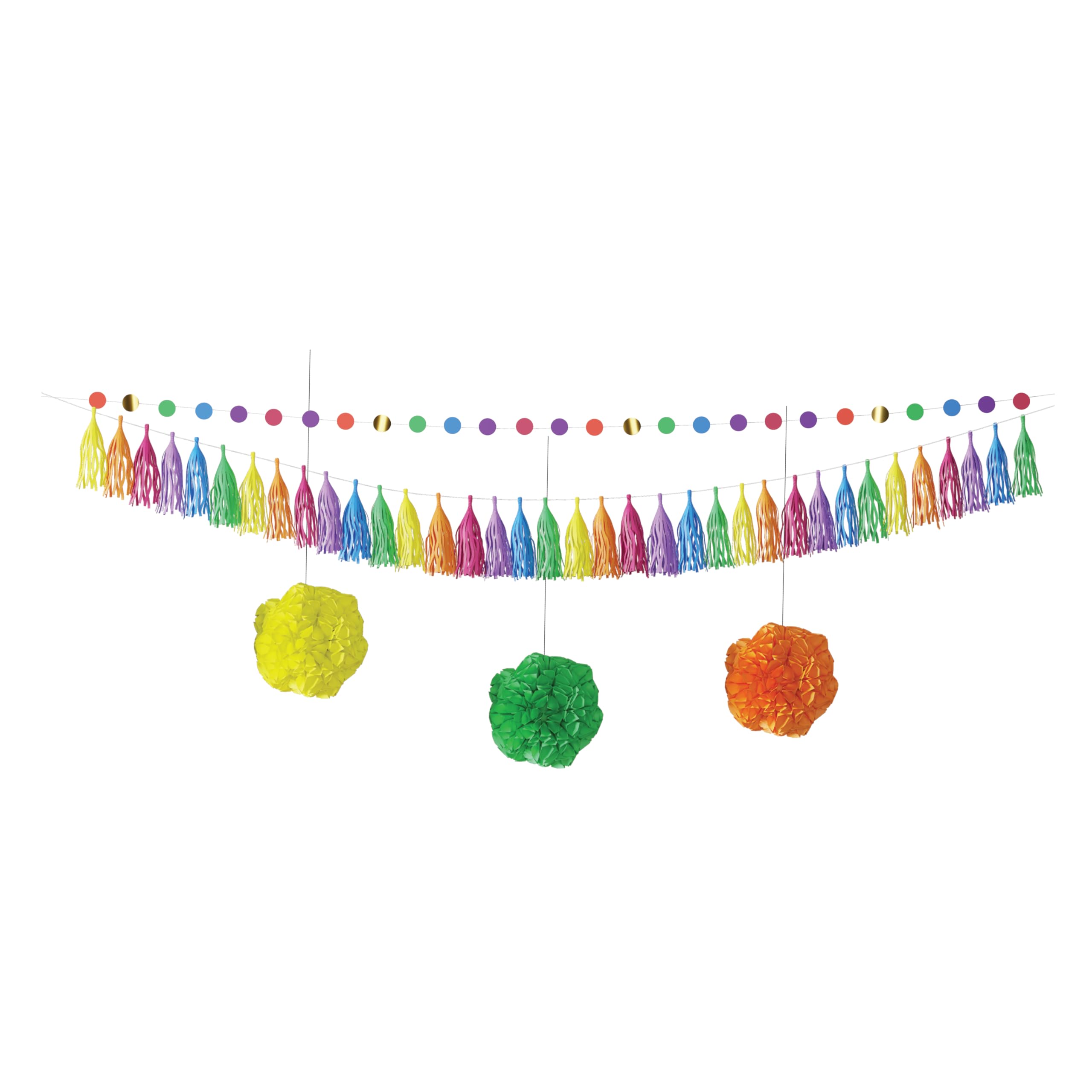 P'tit Clown re22645 – Decorative Kit 5 Pieces Multi-Coloured Party Decorations