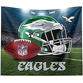 Northwest The Company NFL Retro Philadelphia Eagles Printed Wall Hanging, 34" x 40", Gametime, Kelly Green