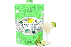 Lt. Blender's Margarita in a Bag - Margarita Mix - Each Bag Makes 1/2 Gallon of Frozen Margaritas – Non-GMO Cocktail Mix - No Margarita Machine Needed – Add Liquor, Wine or as a Mocktails (Pack of 1)