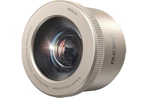 Aurzen AuroraBeam Lens for Boom Air Smart Google TV Projector, Star Projector Accessory, Magnetic Snap-On Design, 5X Bigger Image, Wide Angle, Projector Optical Filter for Immersive Viewing