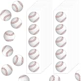120 Pcs Baseball Stickers Vinyl, Baseball Helmet Stickers for Water Bottle | Kids Girls Boys, Sports Ball Decals Waterproof for Baseball Sports Party Favor Supply Reward Pride Planner Calendar DIY Craft