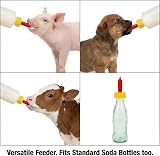 Hemoton 5 Sets Lamb Feeding Bottle 400ml with Extra Nipples for Lambs Pets view 5