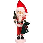 Alexander Taron Importer 32-540 Christian Ulbricht Nutcracker-Santa-16.5" H W x 5.5" D, Brown