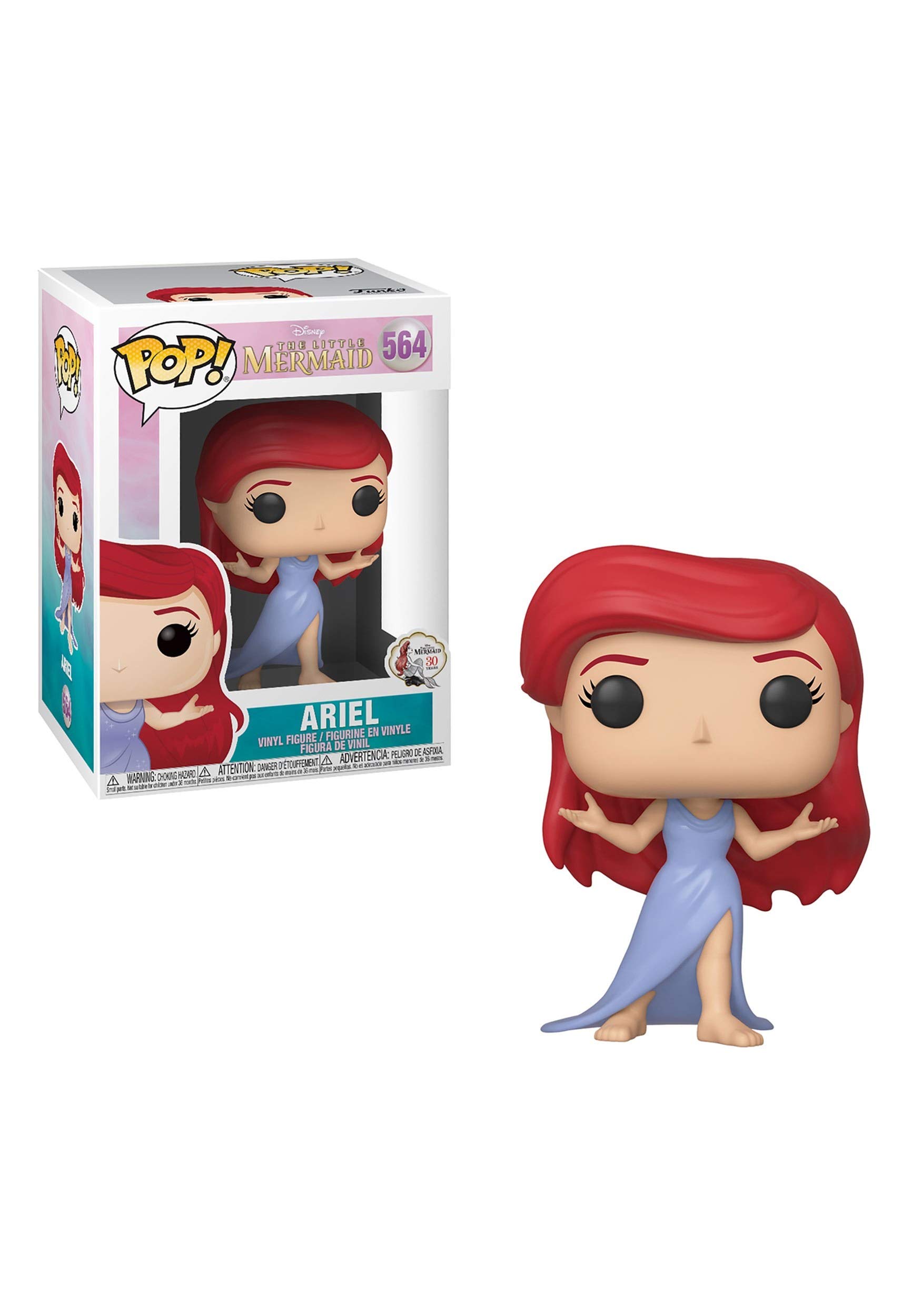Funko POP! Disney: Little Mermaid - Ariel - (Purple Dress) - Collectable Vinyl Figure - Gift Idea - Official Merchandise - Toys for Kids & Adults - Movies Fans - Model Figure for Collectors