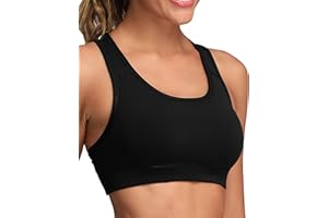 Oalka Women's Racerback Sports Fitness Support Workout Running Bras