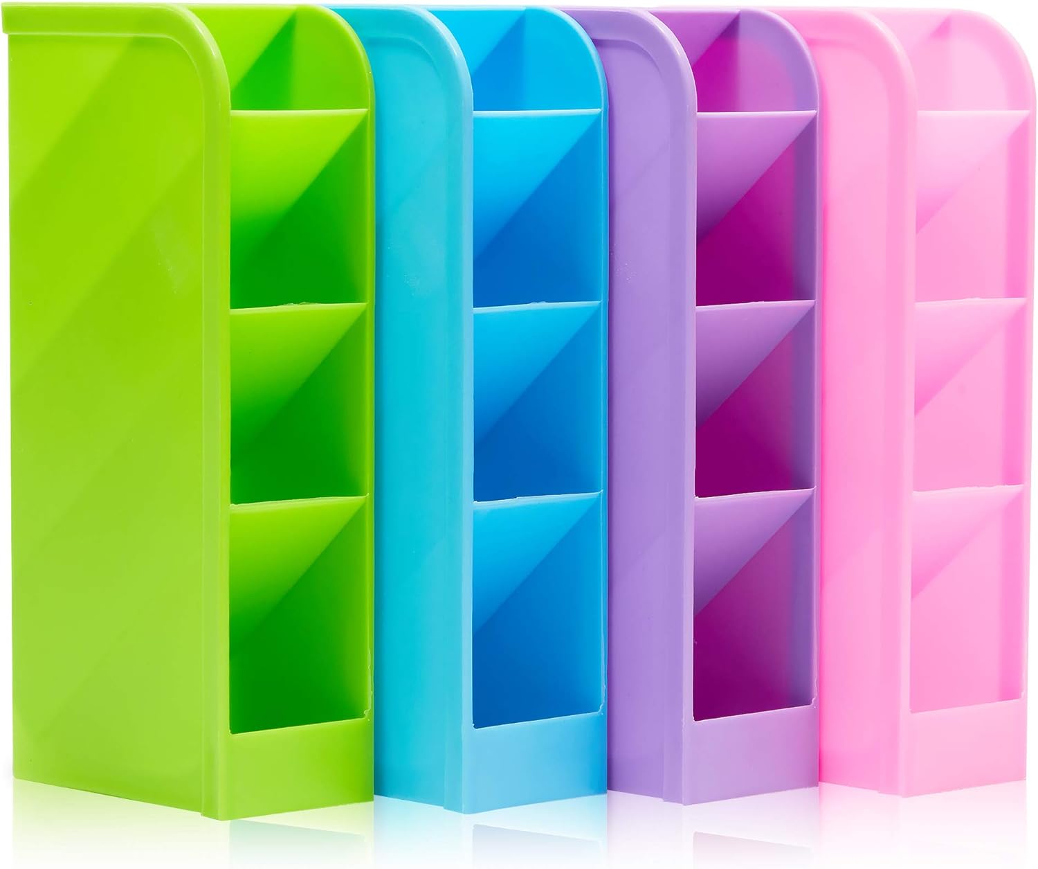Caddy Holder with 16 Compartments for Classroom Supplies (4 Pack) Home Improvement