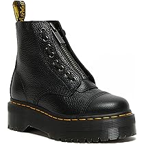 Dr. Martens Women's Boots, Black Milled Nappa, 5 : Amazon.ca