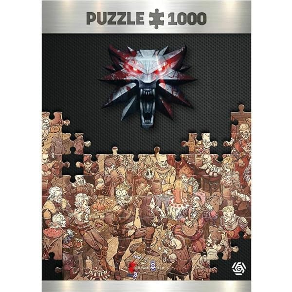 Puzzle, Good Loot, Geralt és Ciri, The Witcher III, 1000 darab