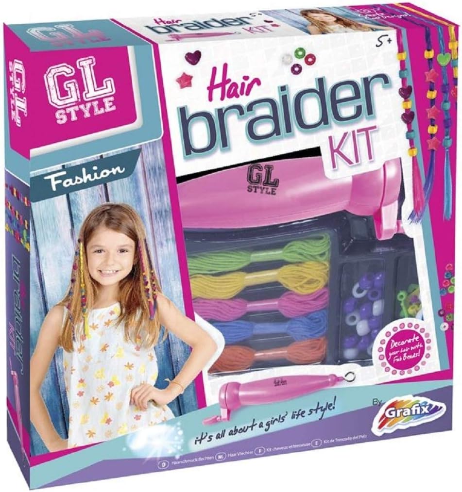 new girls fashion hair bead braider set decorate your hair with fab