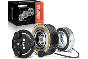 A-Premium Air Conditioner AC Compressor Clutch Kit Compatible with Nissan Pathfinder 2008-2012, TITAN 2004-2015 2017-2021, Ar