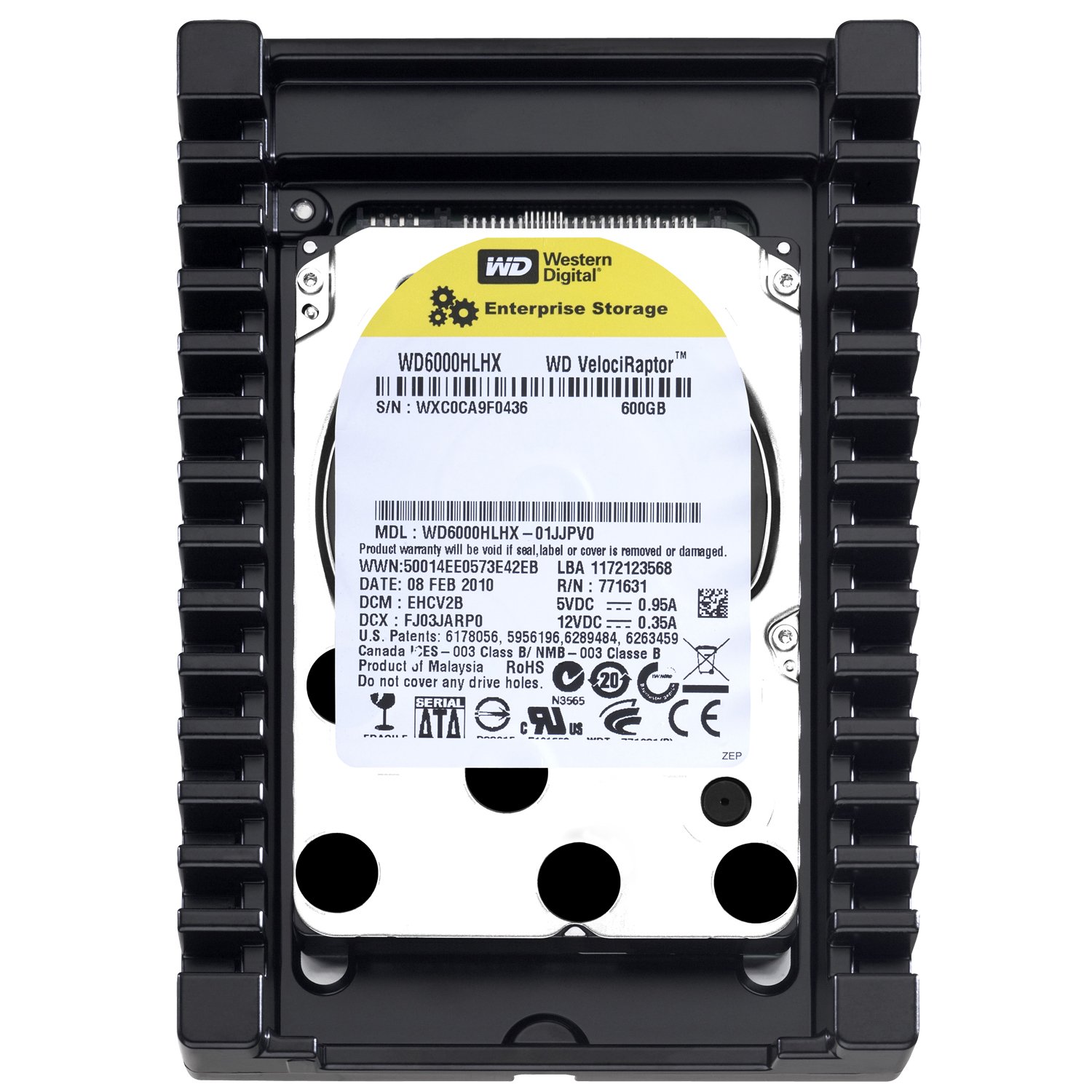 Western Digital Velociraptor 600 GB SATA III 10000
