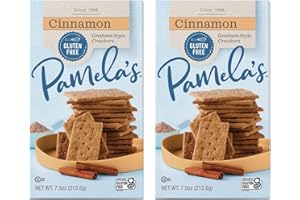 Pamela's Products Gluten-Free Graham Crackers Cinnamon -- 7.5 oz - 2 pc