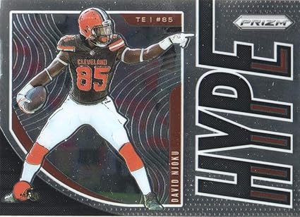 2019 Panini Prizm Football Hype H Dn David Njoku At Amazon S Sports Collectibles Store