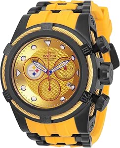 Amazon.com: INVICTA Men's Bolt Zeus NFL Collection, Team 