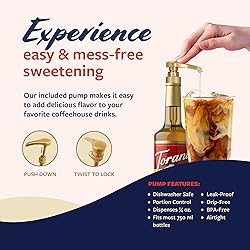Torani Coffee Syrup, Bourbon Caramel Flavoring for