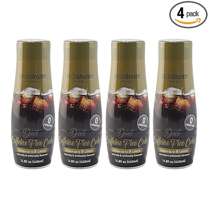 Amazon Com Sodastream Diet Cola 14 8 Fl Oz Pack Of 4 Grocery Gourmet Food
