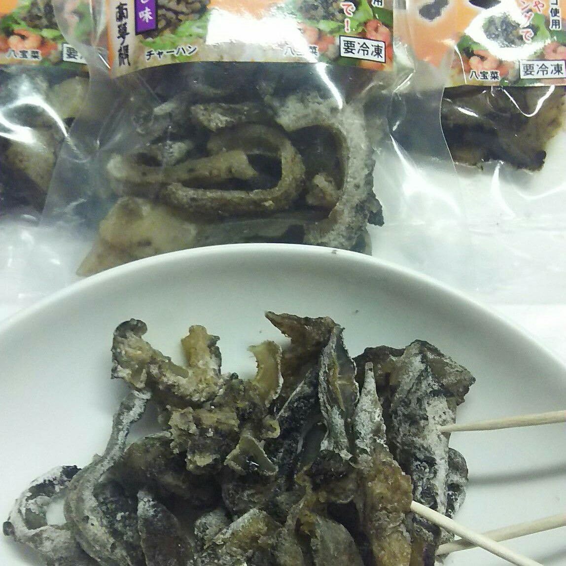 Amazon 陸奥湾 むつ の乾物 干物 青森の燻製なまこ いぶし味 中国料理 豪華殿 干物 燻製 通販