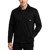 Hurley Mens Jacket - Soft Twill Coat with Full Polar Fleece Lining - Corduroy Collar Outerwear Jacket for Men