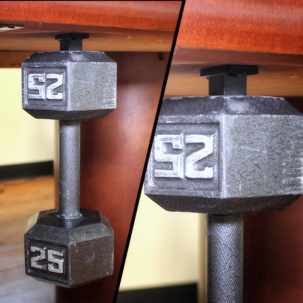 Tactical Quick Draw Gun Magnet Concealed Pistol Holder Handgun Fast Draw Perfect Car Gun Holster Under Counter Desk Shelf Car Gun Safe or Bed Side Holds All Guns Beretta Remington Springfield Armory