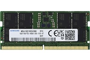 Samsung 16GB DDR5 4800MHz PC5-38400 SODIMM 1Rx8 Single Rank CL40 1.1v 262pin Non-ECC M425R2GA3BB0-CQK Laptop Notebook RAM Mem