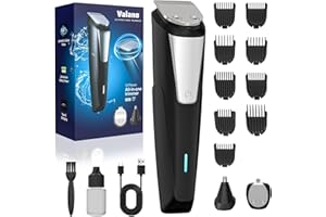 Valano Professional Beard Trimmer Men's Hair Clippers for Men All-in-One Self-Sharpening Electric Blades Mustache Grooming Kit Gift for Men Boyfriend Husband Family