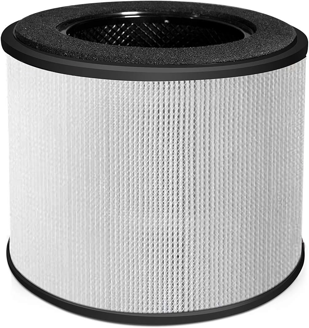 Himox Luftreiniger Ersatzfilter Original Replacement Filter H12 Hepa Hocheffizienter Filter Und Aktivkohlefilter Fur Luftreiniger Allergie Mit 7 Farben Nachtlicht Amazon De Baumarkt