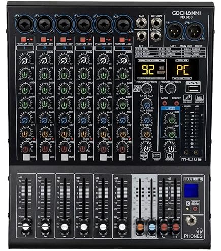 Mackie Onyx 820I 8 canales Premium FireWire mezclador de grabación