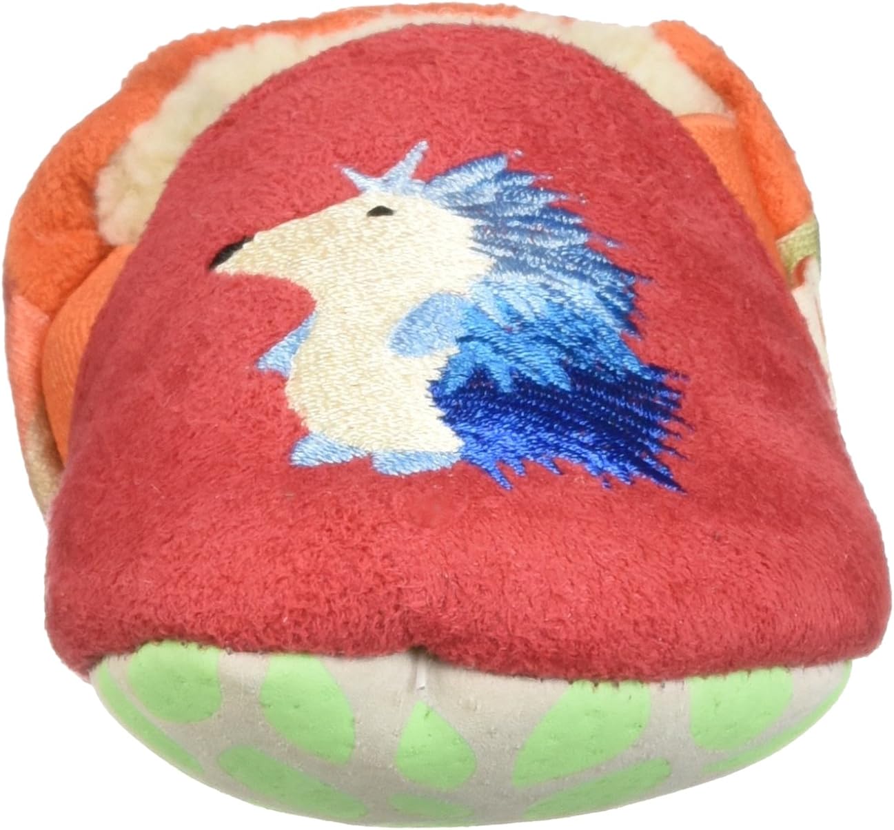  | Acorn Baby Easy-On Toddler Moc Slipper, Red Hedgehog, X-Large | Slippers