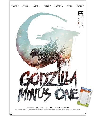 Amazon.com: Trends International Godzilla: Minus One - US Teaser