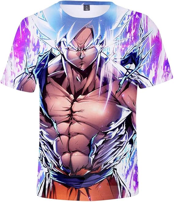 Amazon Co Jp 3dプリント 男の子 Tシャツドラゴンボール プリント Dragon Ball 柄 カジュアル ストリート メンズ メンズ Tシャツ 半袖 3dプリント 面白 おしゃれ 派手 コスプレ衣装 コスチューム 少年 Tシャツ Tシャツ Xxxxl 服 ファッション小物