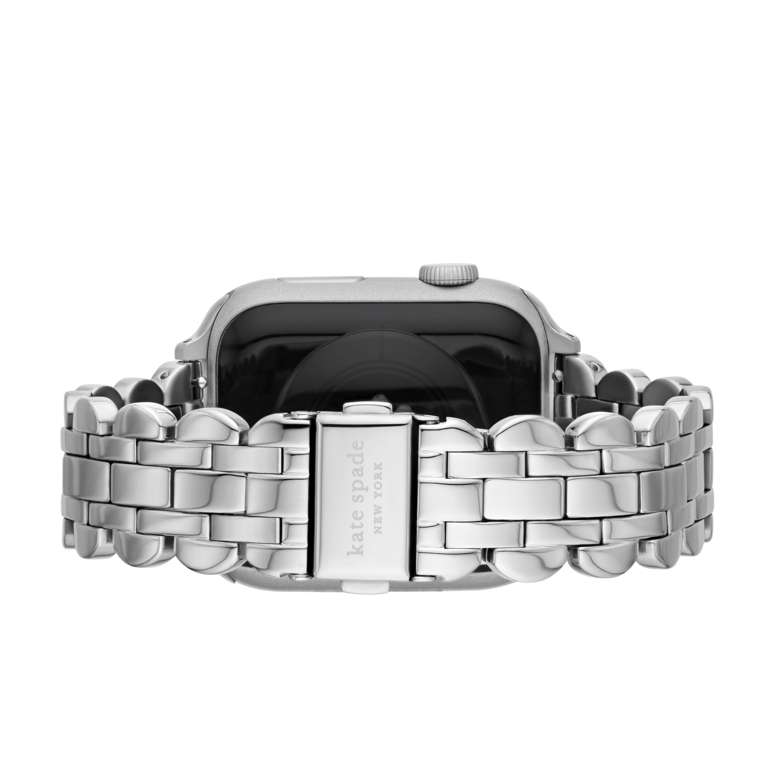 kate spade new york Designer Interchangeable Stainless Steel Band Compatible with Your 38/40/41mm Apple Watch Series 9/8/7/6/5/4/3/2/1/SE