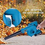 KATSU FIT-BAT 21V Cordless Leaf Blower 220W with Battery & Charger view 7