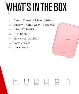 Canon Zoemini 2 Portable Photo Printer Rose Gold Bluetooth 5.0 Type-C view 7