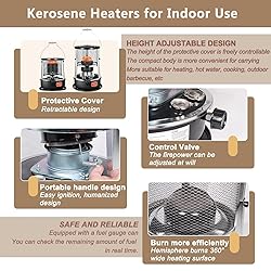 OVLRIJP Kerosene Heater Indoor, Small Kerosene